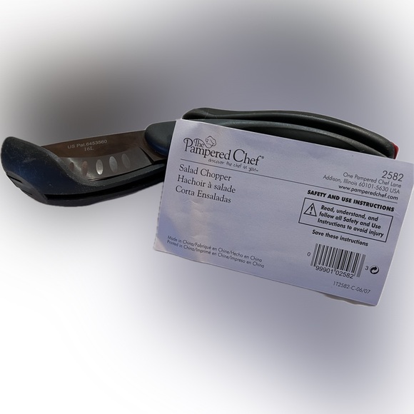 Pampered Chef Salad Chopper, never used, excellent condition - Picture 4 of 9